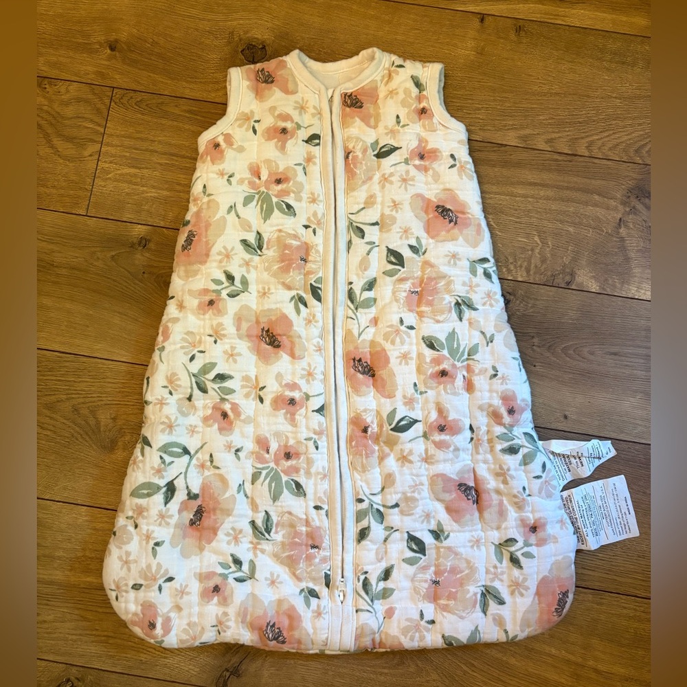 Mint- like new, Pottery Barn Kids Baby Sleep Sack, 100% organic cotton, medium